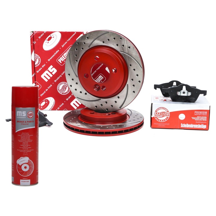 Master-Sport féktárcsa és fékbetét készlet, szellőztetett, 276x22mm, MINI R50/R53-hoz