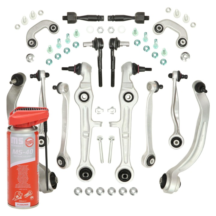 Master-Sport lengőkar készlet, 16,27kg, első, Audi A4 B6/B7, 25972-PCS-MS, 25972-SET-MS