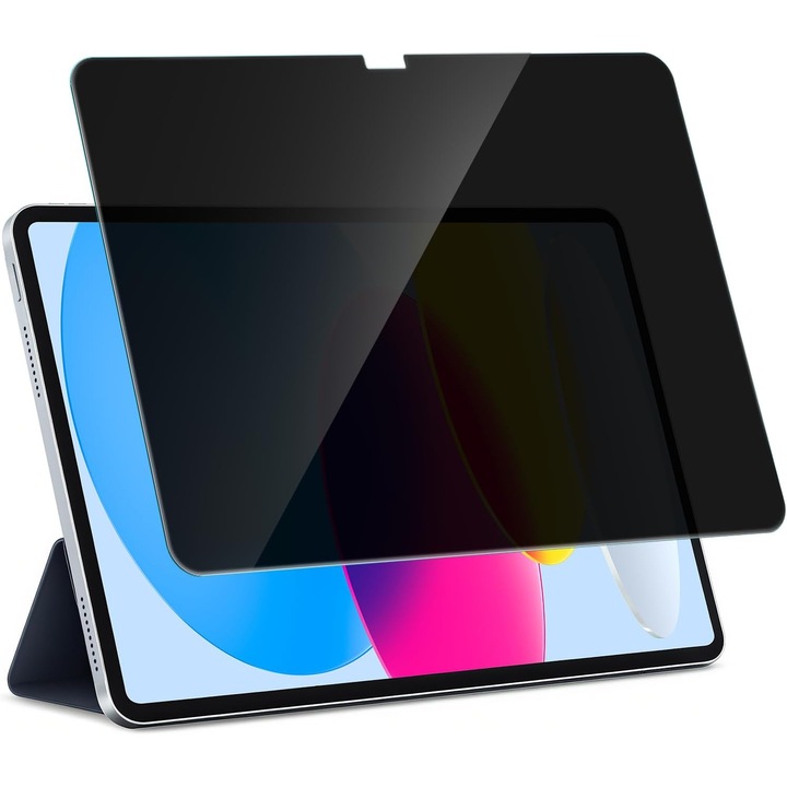 Folie Tempered Glass Privacy pentru Apple iPad (A16) 11-inch (2025) / 10.9-inch (2022) - Sticla Securizata