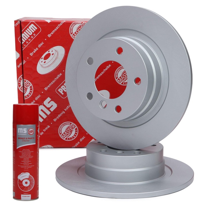 Master-Sport féktárcsa készlet, 2 db, 296x160, 10,4mm, hátsó