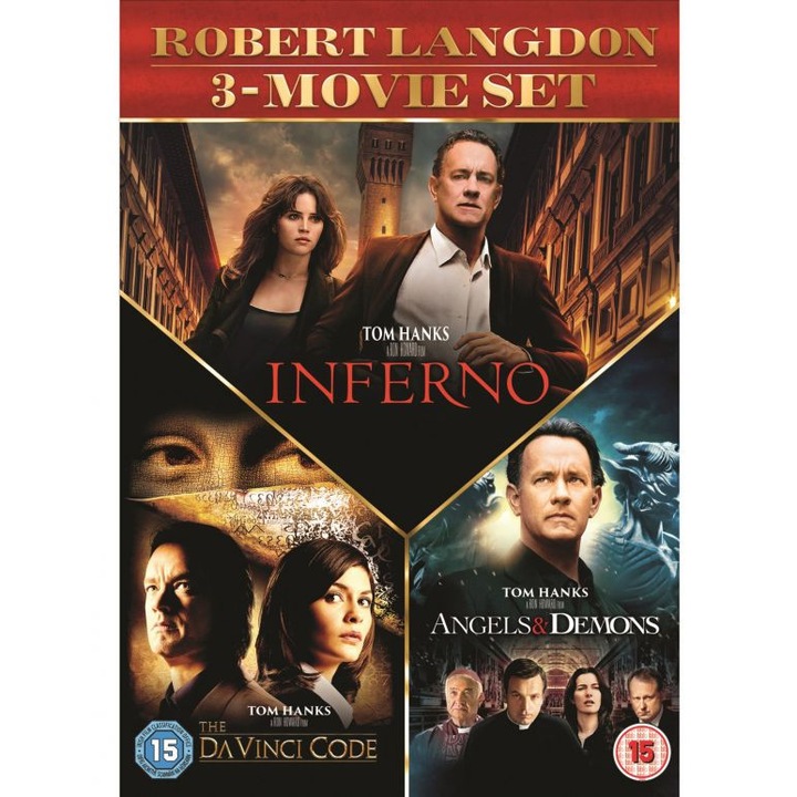 Inferno / Angels & Demons / Da Vinci Code [3DVD]