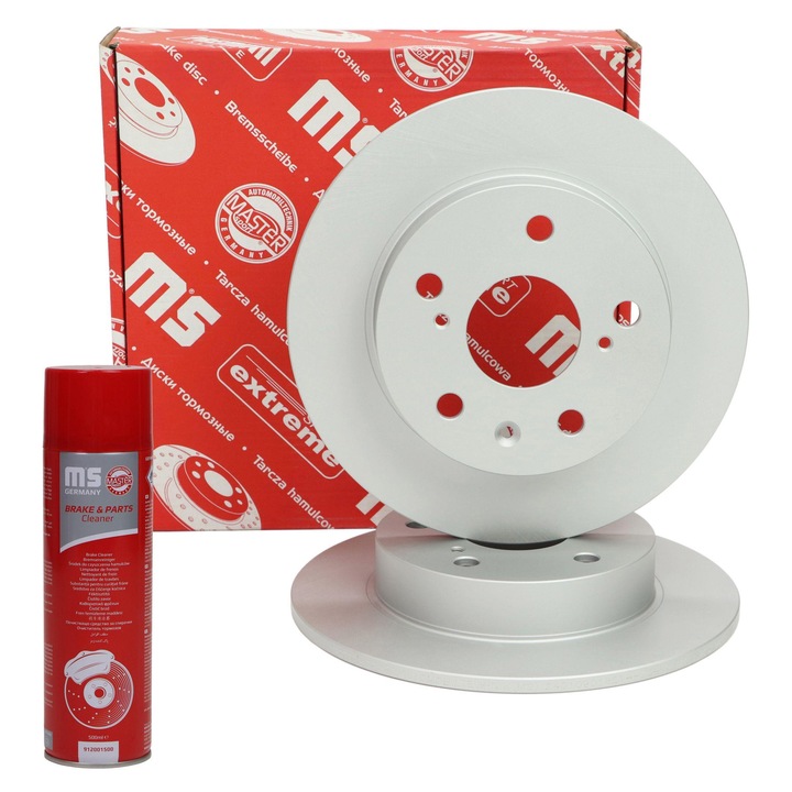 Master-Sport féktárcsa készlet, hátsó, 2 darab, 259x43,2mm