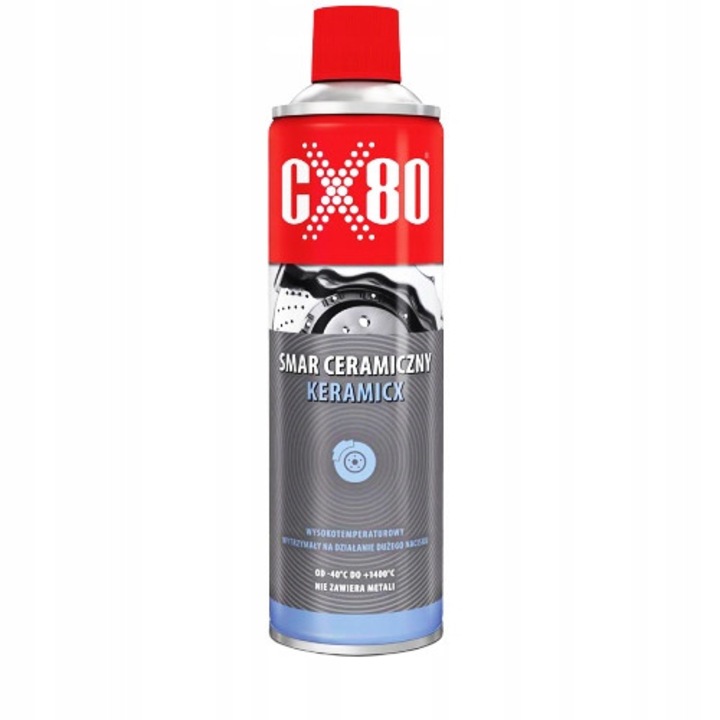 Spray Lubrifiant auto ceramic CX-80 500ml, rezistent la temperaturi ridicate, anti-coroziv, pentru suruburi