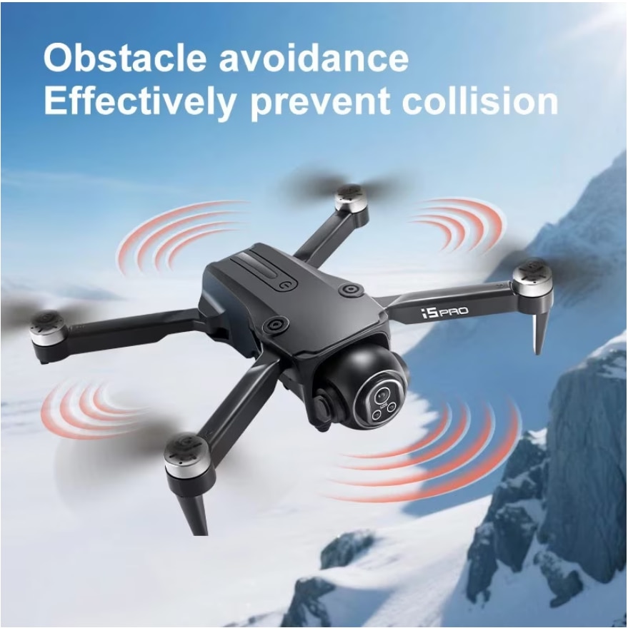Drona i5 PRO Velixo, Camera duala 4K, Zoom 50x, Motor brushless, 150 ...
