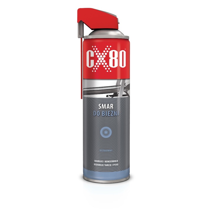 Átlátszó szilikon kenőanyag 500ml CX-80 sportfelszerelések karbantartásához