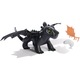 Figurină interactivă Toothless, Spin Master, sunet, lumini, multicolor, 4 ani+