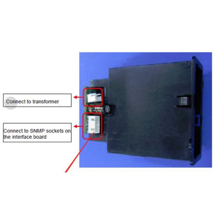 Slot SNMP pentru UPS seria TS1-LI/RTS-LI, luka