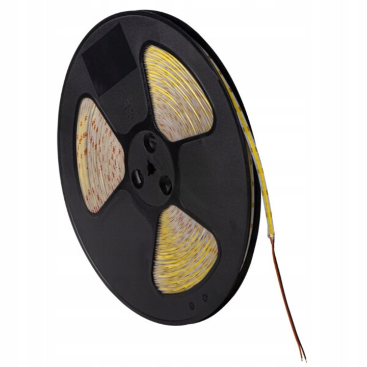 ЛЕД лента Kanlux LCOB 8W/M 12V, 50м, Топло Бяло, IP00