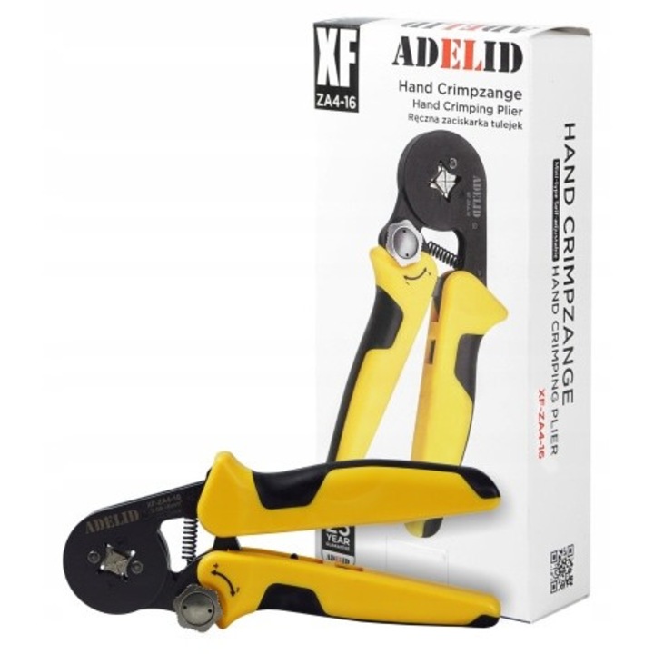 Cleste automat pentru tulei, ADELID, PREMIUM XFORCE, 0,25-16 mm2, 175 mm, 0,42 kg