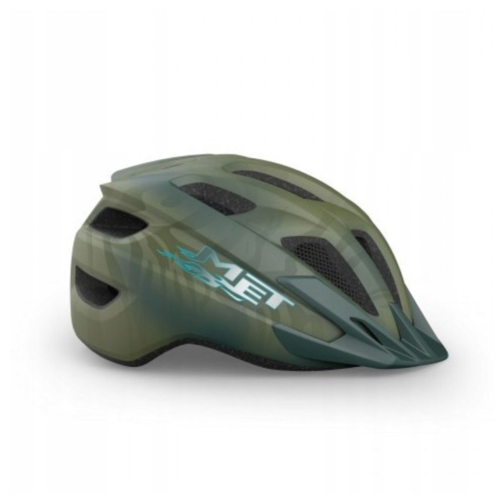 Casca MET CRACKERJACK II MIPS Matt Zöld Gyermek 52-57cm