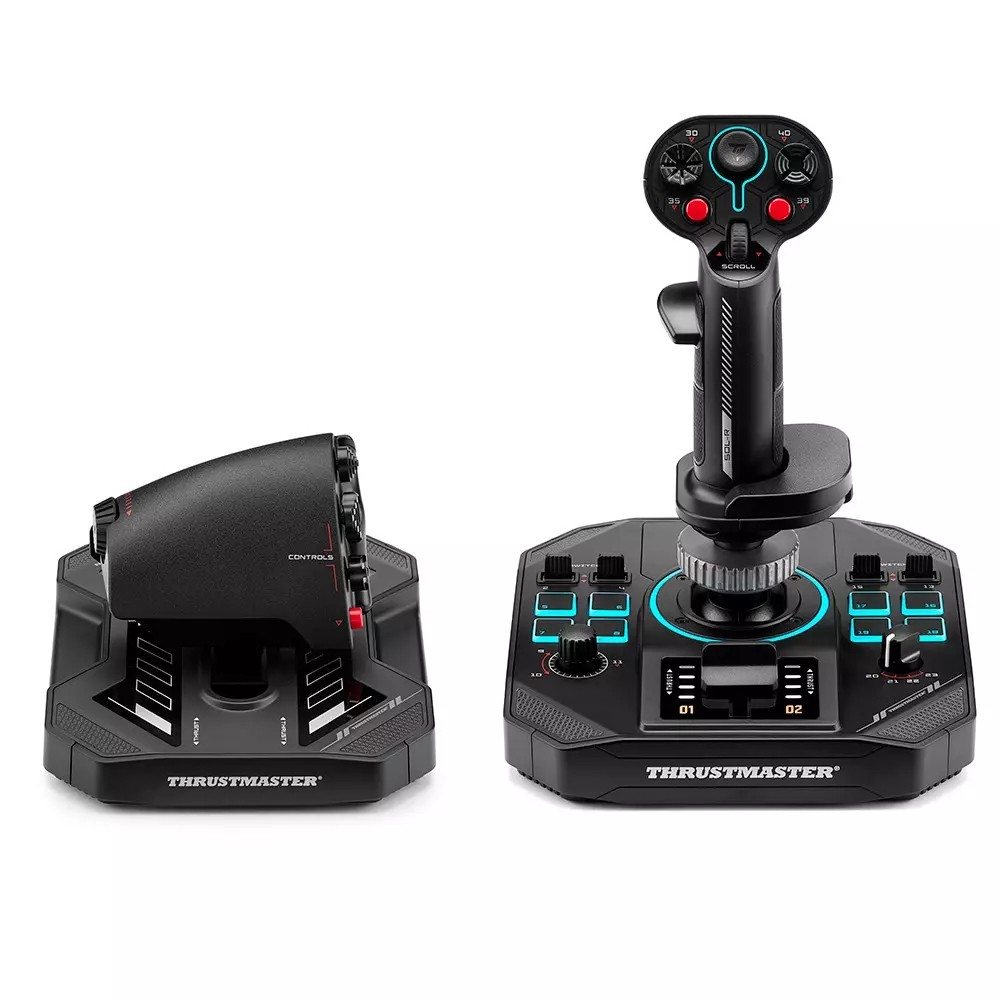 Joystick Thrustmaster Sol-R 4 HOTAS, set, 3 axe, 58 functii