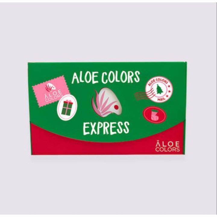 Calendar de Advent ALOE+COLORS, 7 zile, creme de fata, culori variate