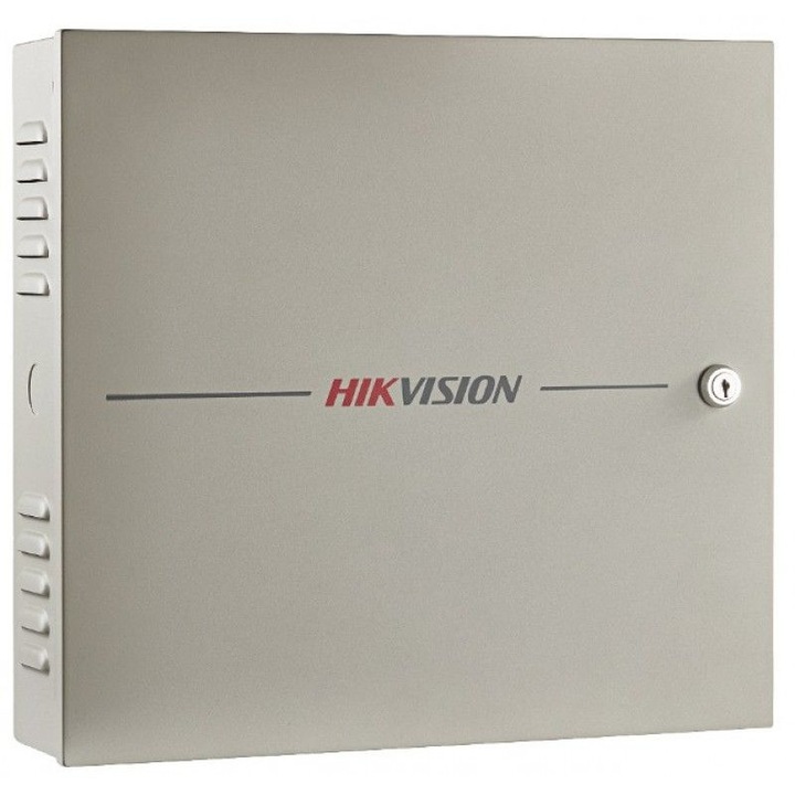 Sistem de control acces Hikvision DS-K2601T, 1 usa, capacitate 300.000 evenimente, 100.000 carduri, TCP/IP