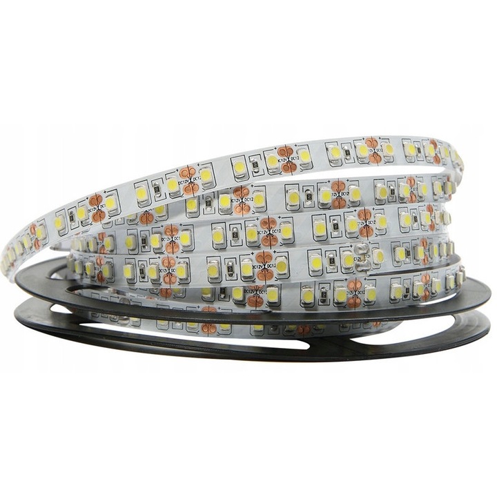 Set benzi LED 5m LED-ONE SMD2835 alb rece, control RF cu panou tactil