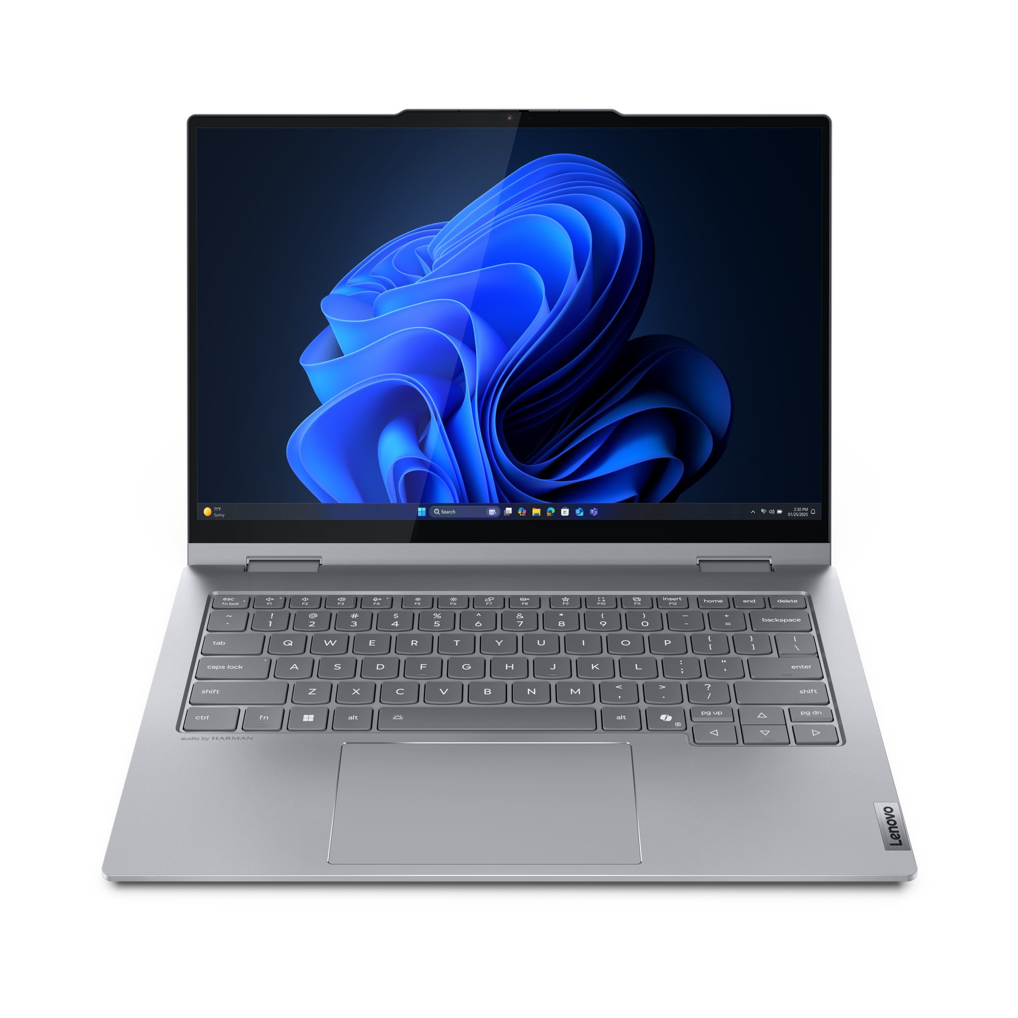 Laptop 2-in-1 Lenovo ThinkBook 14, Intel Core Ultra 7, 16 GB RAM, 512 GB SSD, gri, 35.6 cm