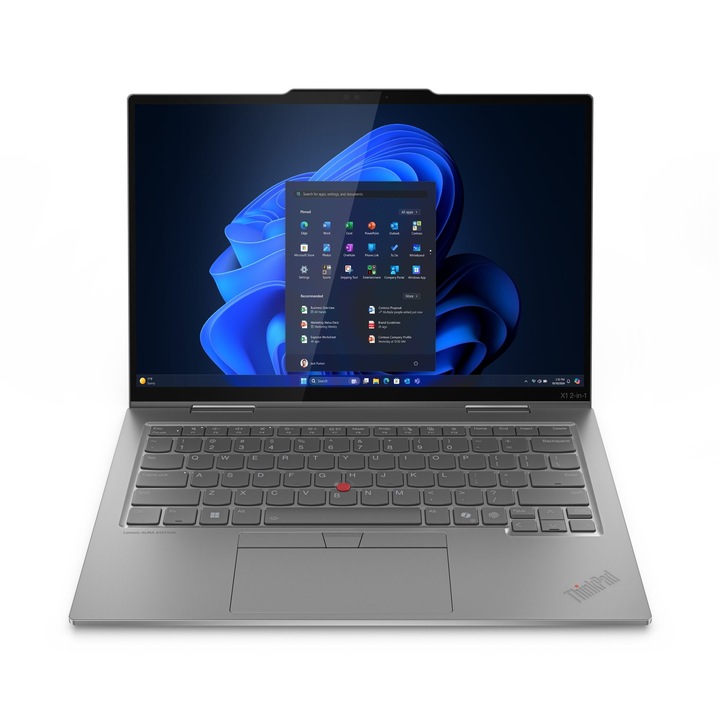 Lenovo ThinkPad X1 2-in-1 Gen 10, Intel Core Ultra 7, 32 GB, 1 TB, szürke, 35,6 cm (14")