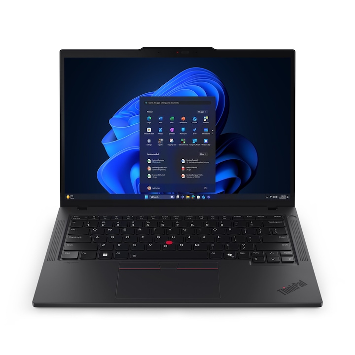 Laptop Lenovo ThinkPad T14 Gen 6, Intel Core Ultra 5, 16 GB, 512 GB SSD, 14", fekete