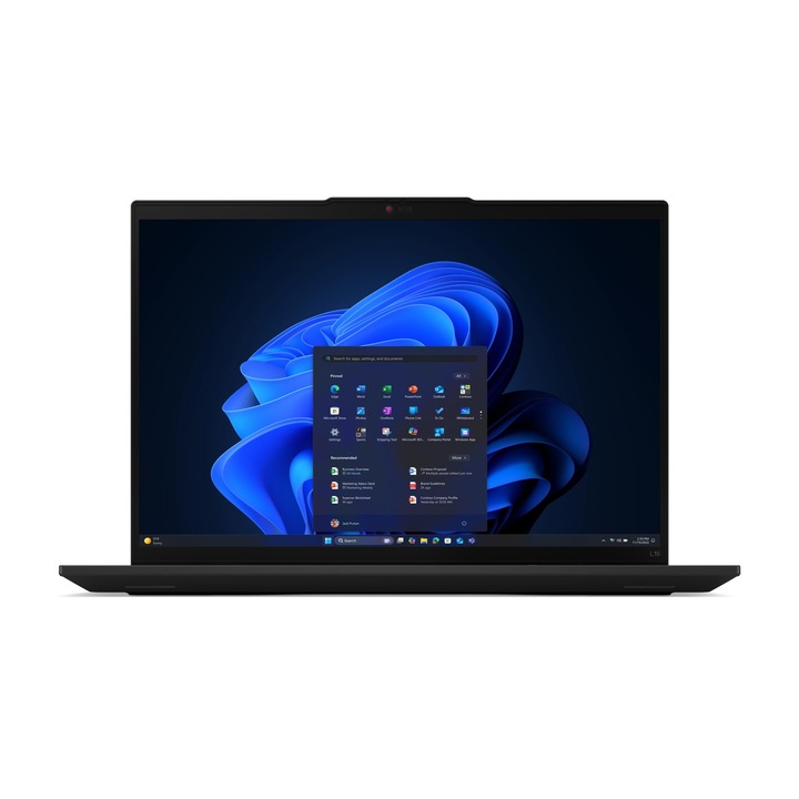 Laptop Lenovo ThinkPad L16 Gen 2, Intel Core Ultra 7, 16 GB RAM, 512 GB SSD, 16 inch, negru