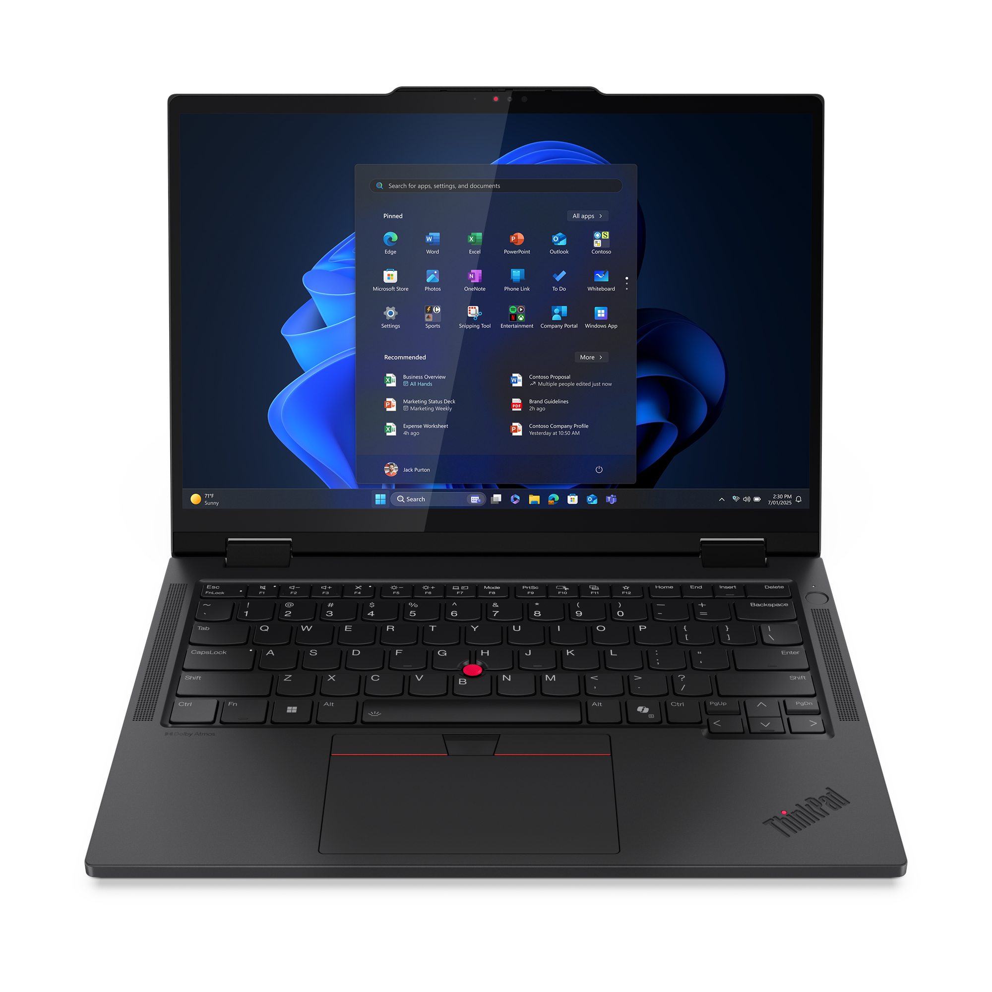 Laptop Lenovo ThinkPad T14s Gen 2, Intel Core i7 1185G7, 16GB, 1TB