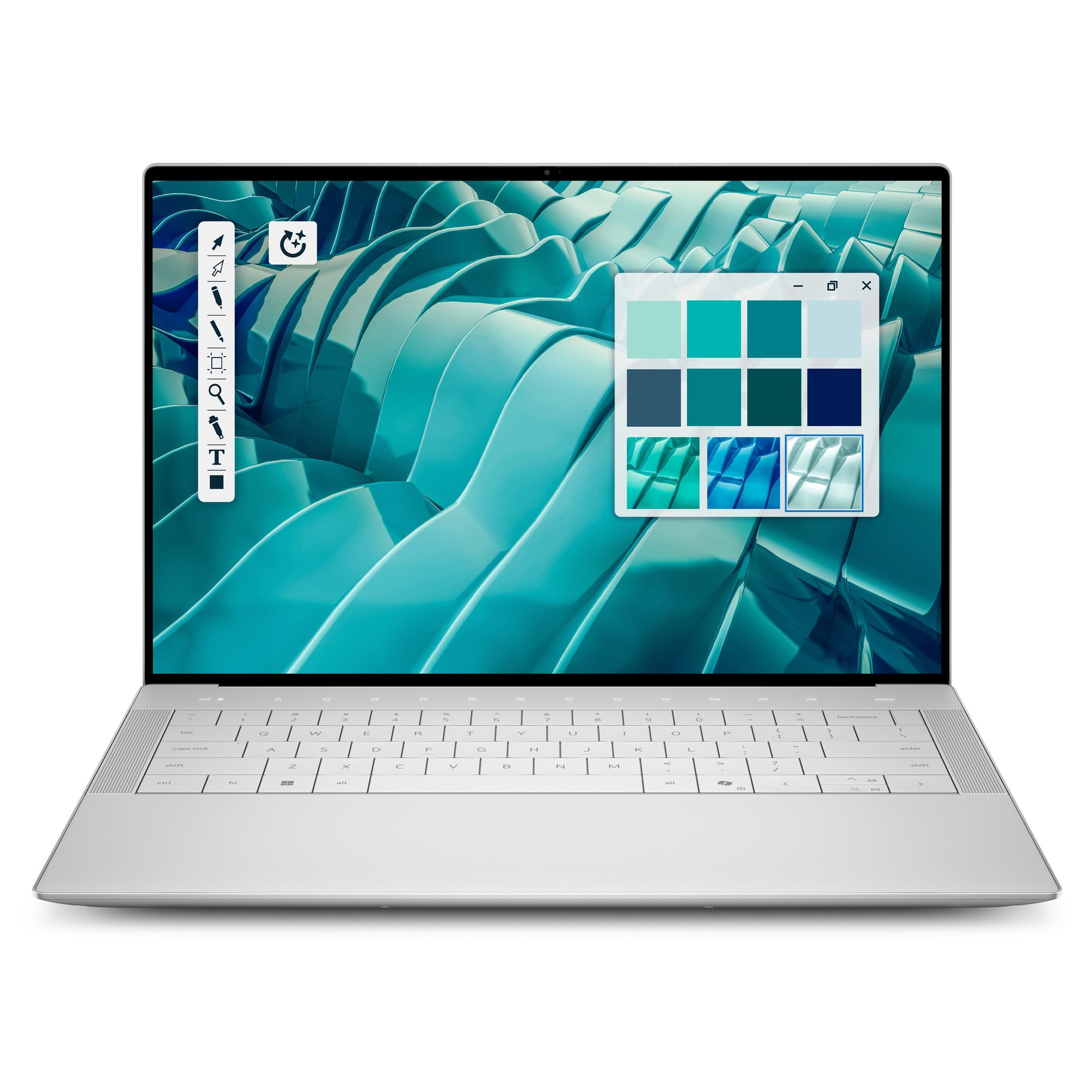 Laptop DELL 14 Premium DA14250, Intel Core Ultra 7, 32 GB, 1 TB SSD, Ecran 3.2K, Platina