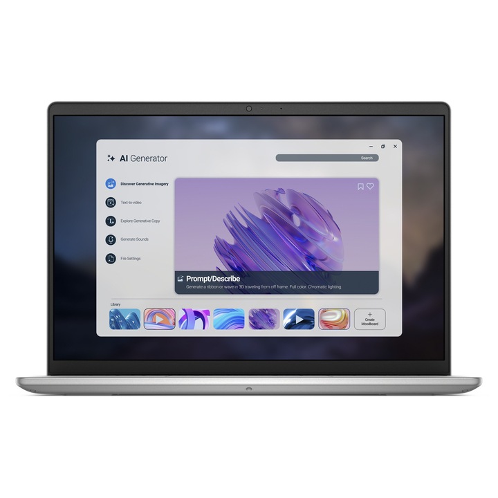 Laptop DELL Pro 14 Essential, AMD Ryzen AI 7 PRO, 16 GB, 1 TB SSD, 35,6 cm (14"), Silver