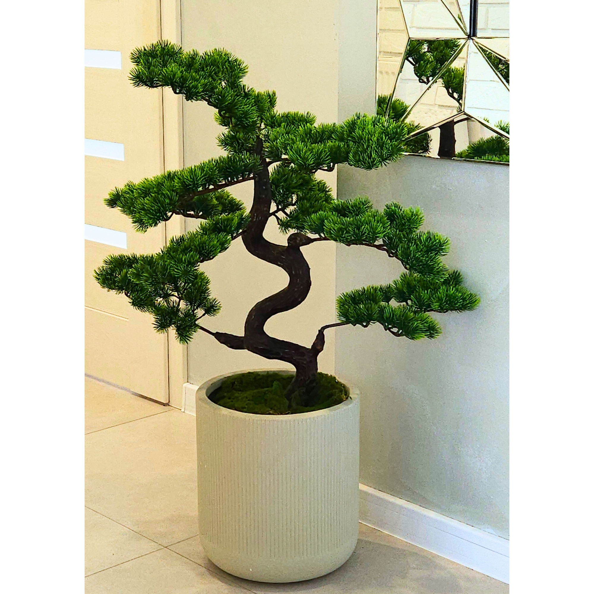 Copac Bonsai Artificial 60 cm, Decoratiune Interioara/Exterioara