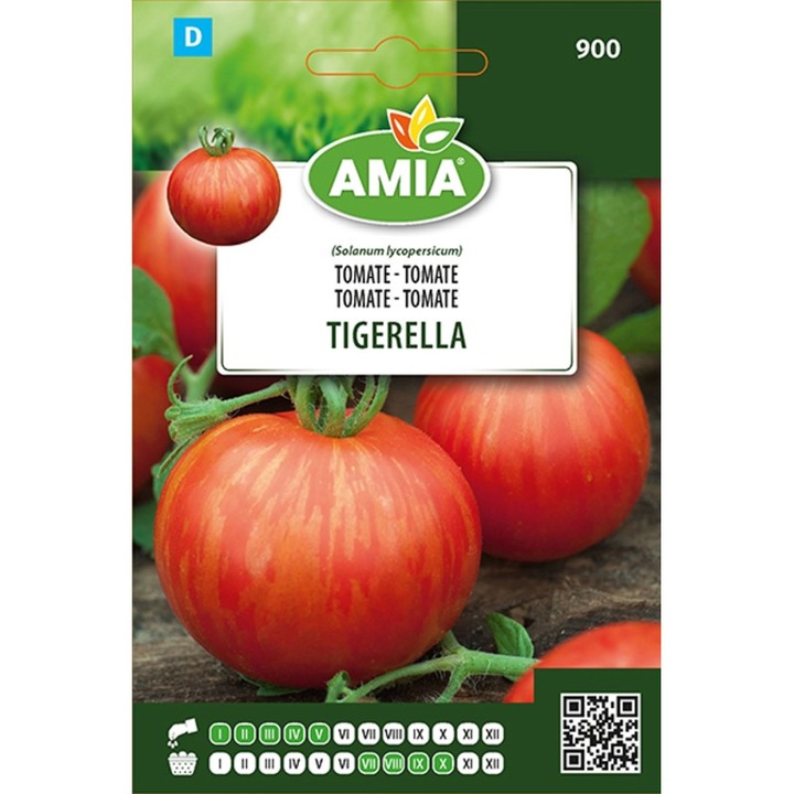 Seminte de Tomate Tigerella 0, 5 grame