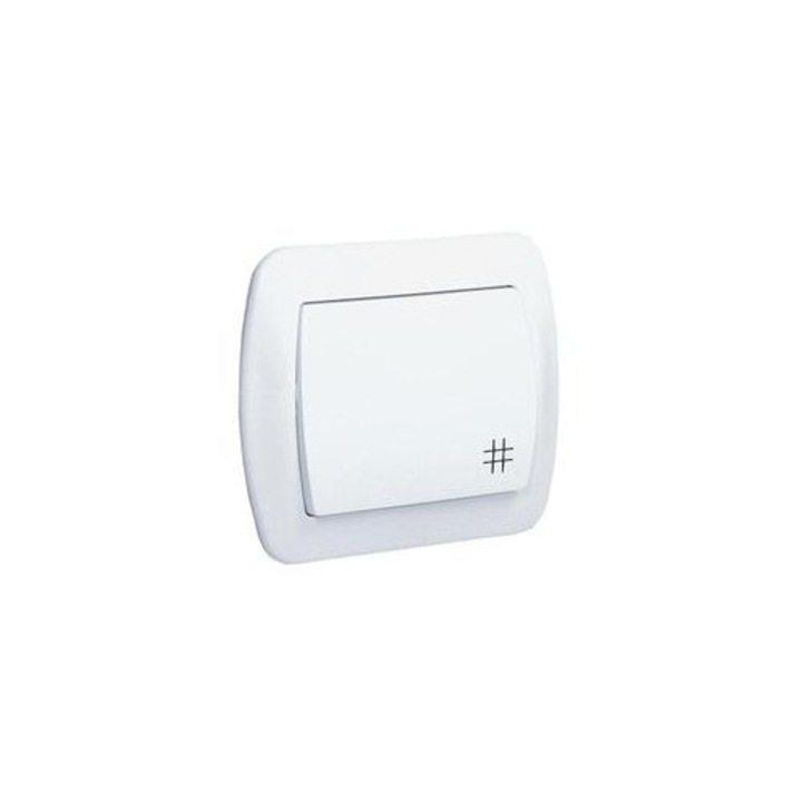 Keresztkapcsoló, SIMON, Simon Akord, fehér, 80.5x90x37.5mm