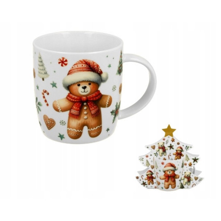 Cana Craciun "Christmas Cuties" 400ml, Portelan