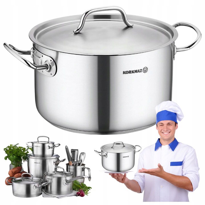 Oala Inox 2.7L - Toate Tipuri de Plite, Inclusiv Inductie