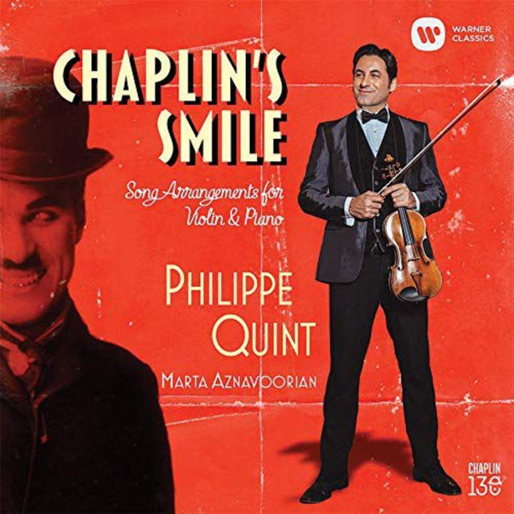 Philippe Quint: Chaplin's Smile: Song Arrangements Violin & Piano [CD]