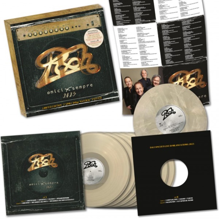 Pooh: Amicixsempre2023 - Boxset 8lp 180 Gr. 7lp Clear+1lp Clear Marble Numbered+Poste [8xWinyl]