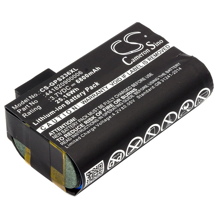 Baterie TECHTEK CS-GPS236XL Li-ion 6800mAh