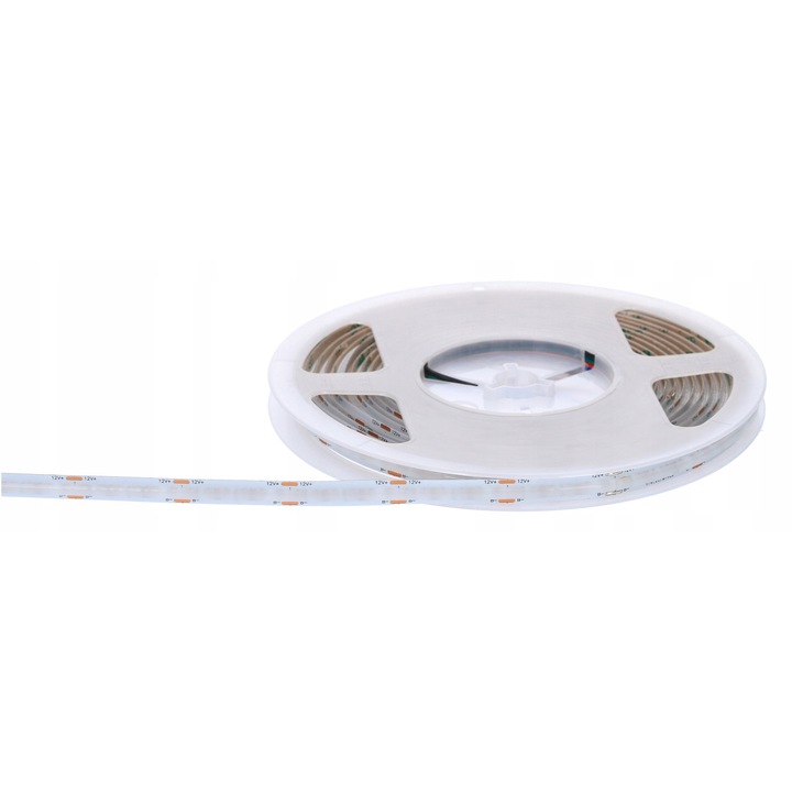 Banda LED COB RGB 12V IP20 5m, 11W/m, 400lm/m, fara silicon