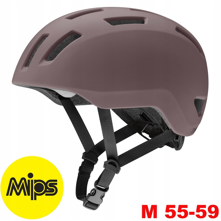 Casca Smith Transit Mips BMX Street Dirt Roz M 55-59cm Rosewood Mat