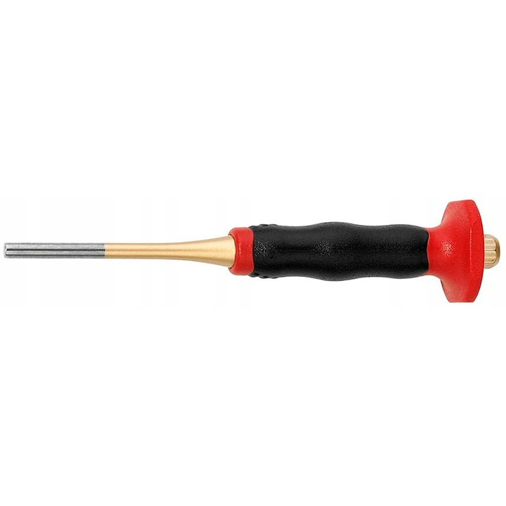 Dorn cilindric 3x150mm cu maner de protectie Rennsteig