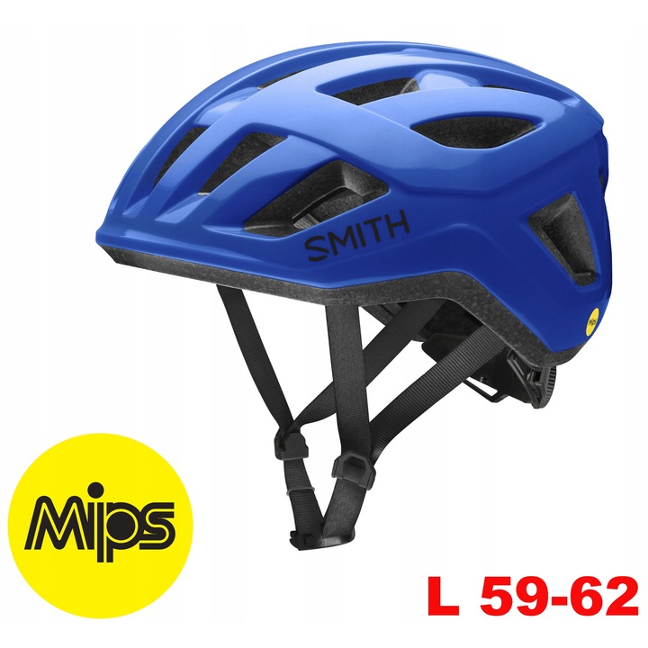 Smith Signal MIPS kerékpáros sisak, L méret (59-62cm), kék