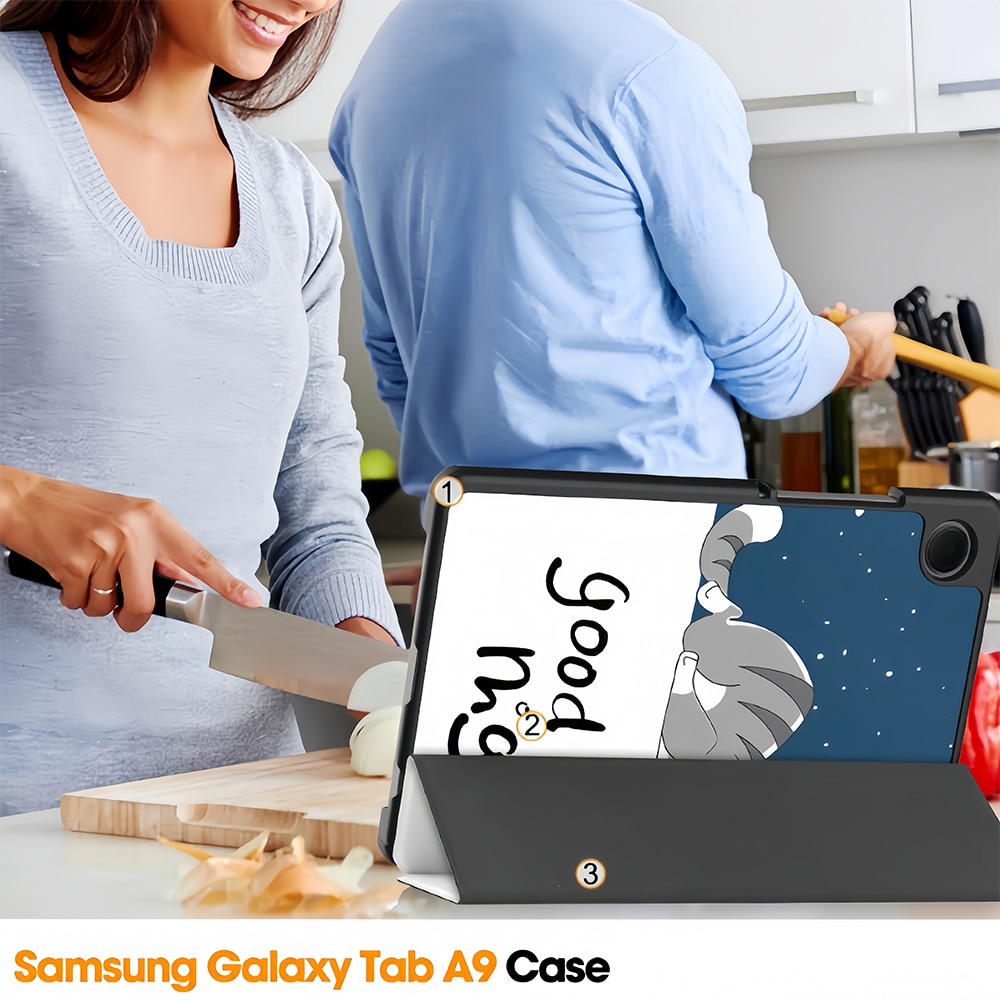 Husa tableta Tyvirundic pentru Samsung Galaxy Tab A11 8.7 inch, material PU, design subtire