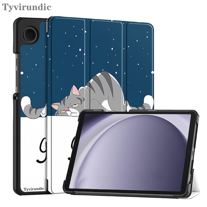 Husa tableta Tyvirundic pentru Samsung Galaxy Tab A11 8.7 inch, material PU, design subtire