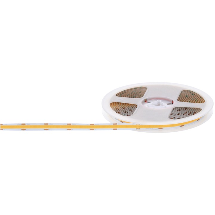 Banda LED Premium COB 12V 320led/m 4000K Alb Neutru 8W/m 5m
