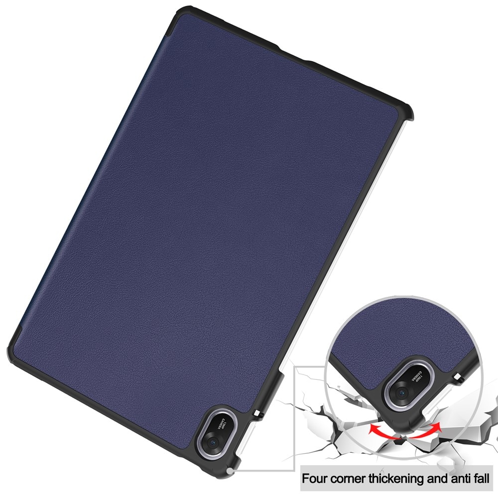 Husa tableta pentru Huawei MatePad 11.5 (2025), SKYDDAR INNOVATION, cu suport Multi-Unghi si functie Sleep/Wake, FoldPro, Albastru, set cu sticker