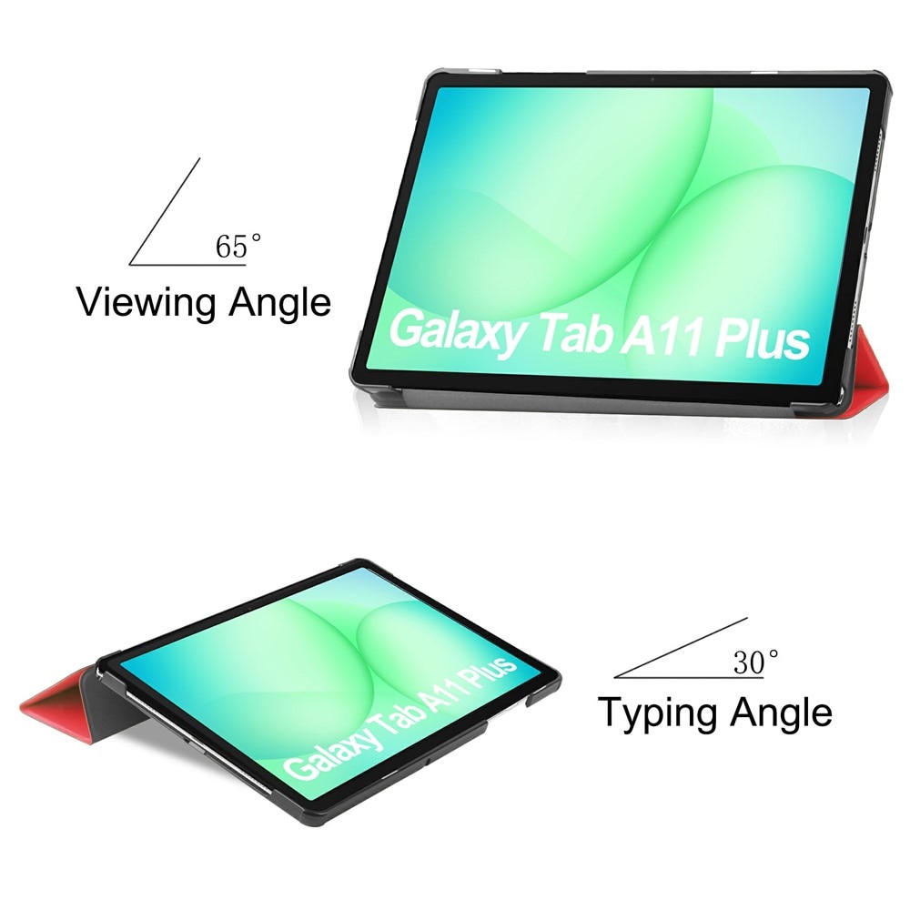 Husa pentru Samsung Galaxy Tab A11 Plus / A9 Plus - Techsuit FoldPro - Red