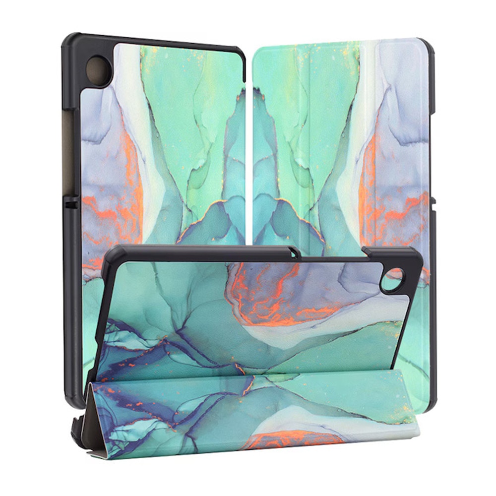 Husă pentru tabletă, Fold Pro, verde, 360° protecție, compatibilă cu Samsung Galaxy Tab A11/A9