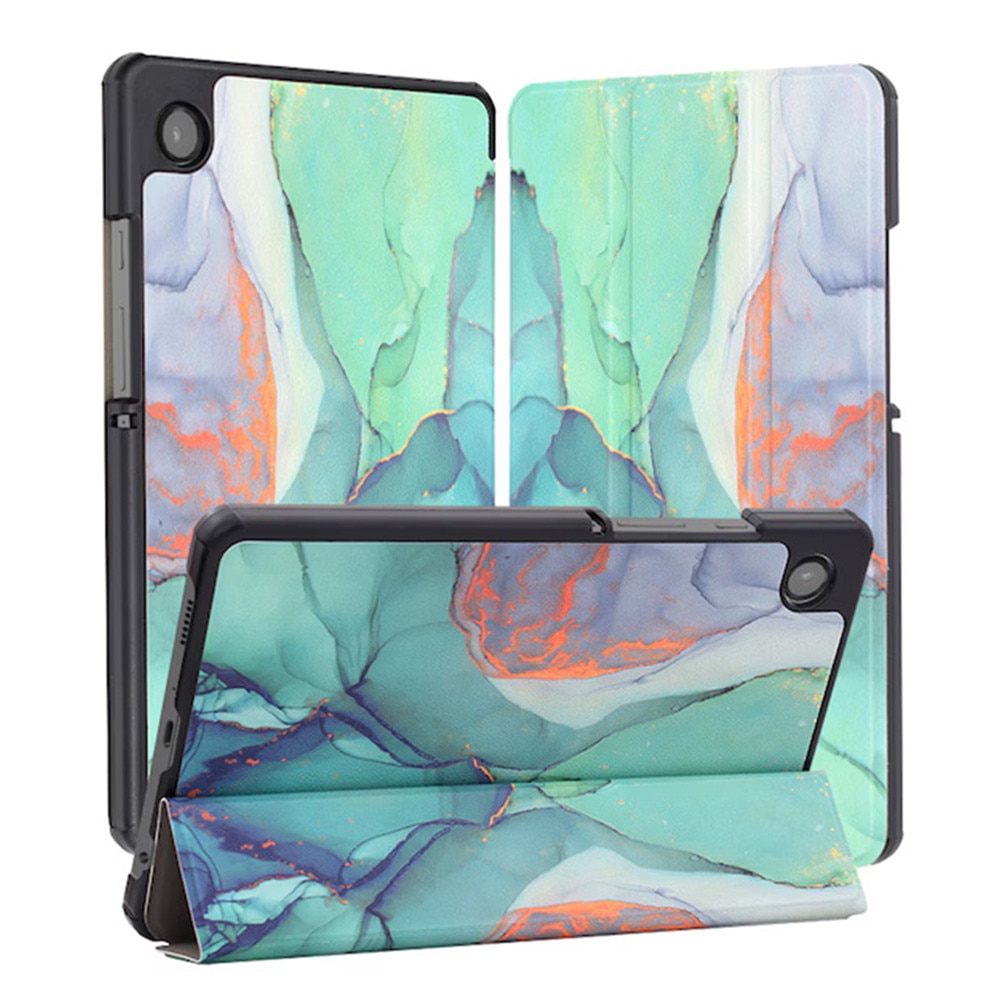 Husă pentru tabletă, Fold Pro, verde, 360° protecție, compatibilă cu Samsung Galaxy Tab A11/A9