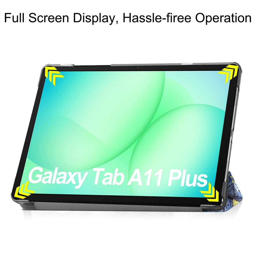 Husa pentru Samsung Galaxy Tab A11 Plus / A9 Plus - Techsuit FoldPro - Starry Night