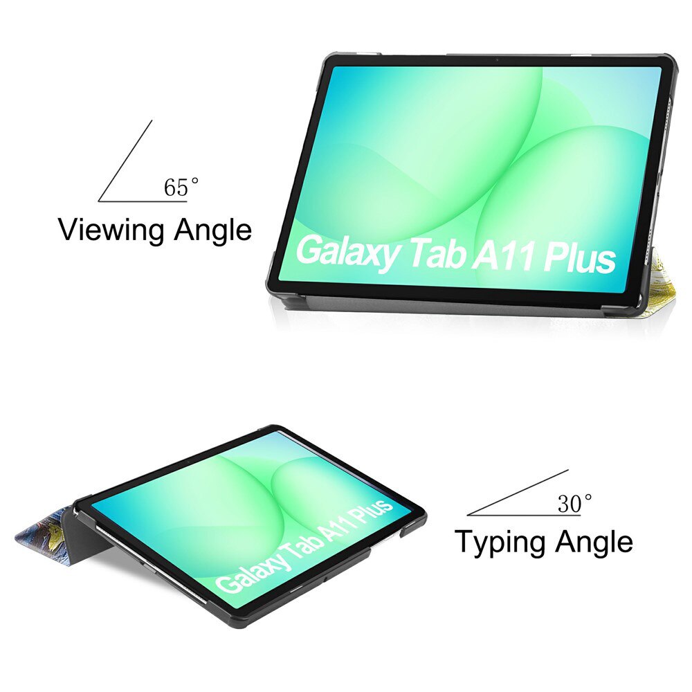 Husa pentru Samsung Galaxy Tab A11 Plus / A9 Plus - Techsuit FoldPro - Starry Night