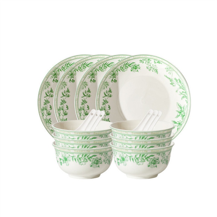 16 részes étkészlet, porcelán