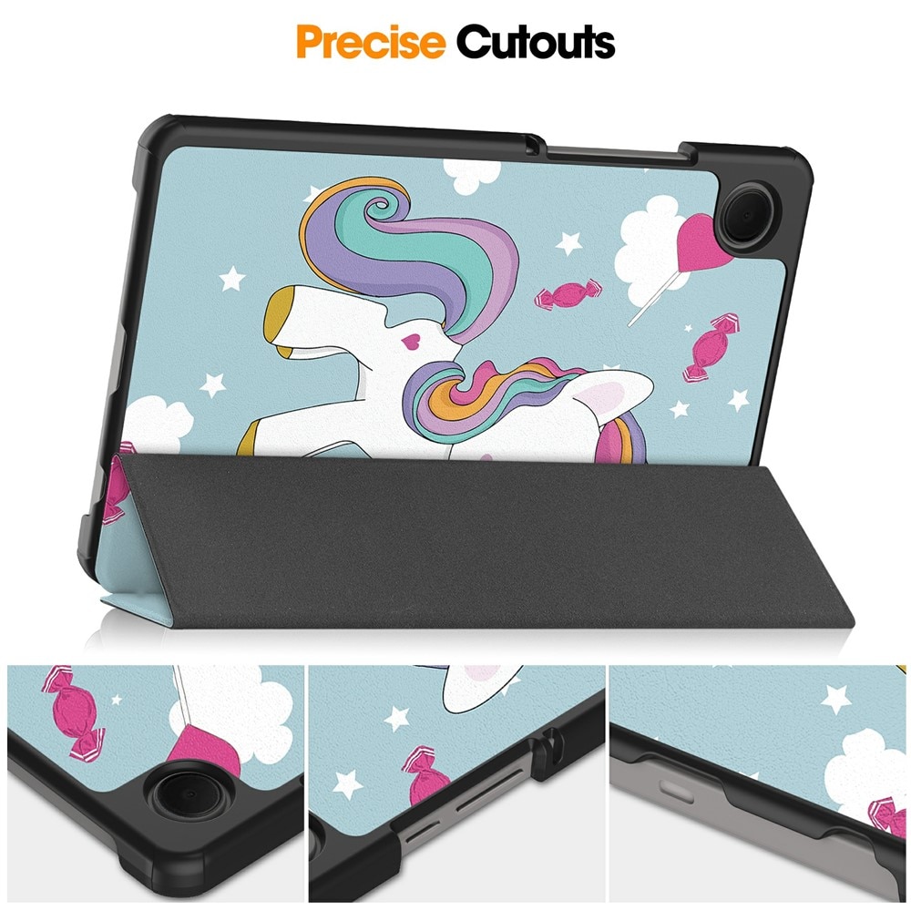 Husa pentru Samsung Galaxy Tab A11 / A9 - Techsuit FoldPro - Unicorn