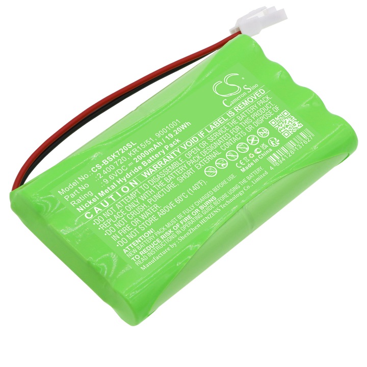Baterie TECHTEK CS-BSK720SL Ni-MH 2000mAh