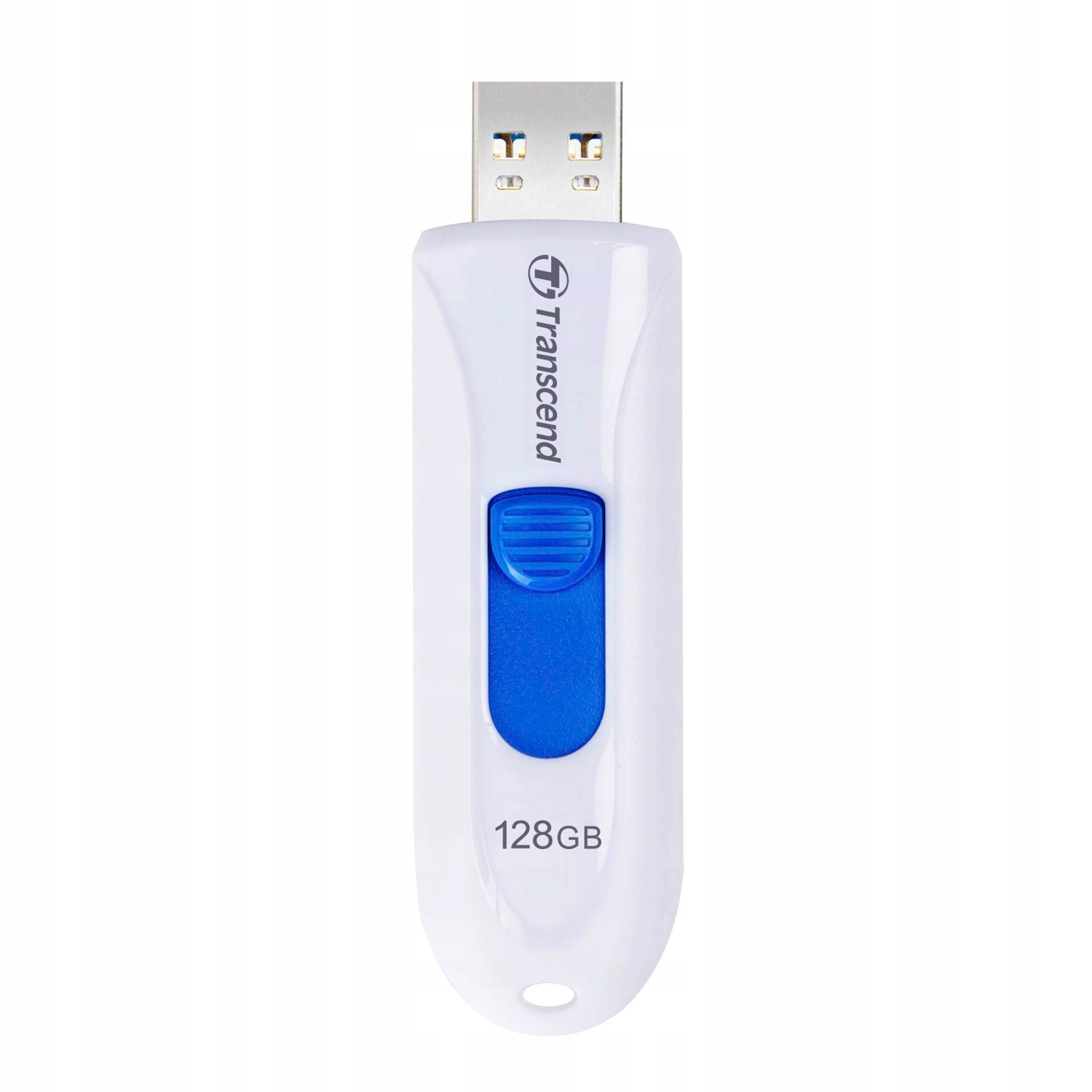 Stick USB Transcend JetFlash 790 128GB USB 3.1 Gen 1 Alb - eMAG.ro